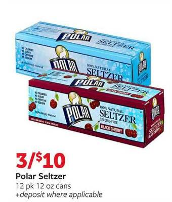 Fareway Polar Seltzer offer