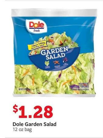 Fareway Dole Garden Salad offer