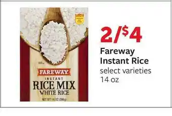 Fareway Fareway Instant Rice offer