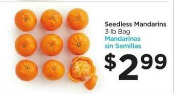 Food 4 Less Seedless Mandarins offer