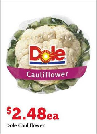 Fareway Dole Cauliflower offer