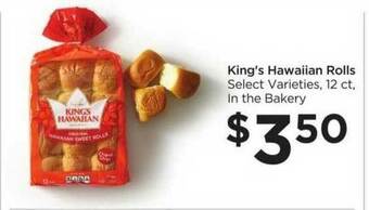 Food 4 Less King's Hawaiian Rolls offer