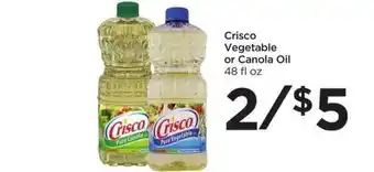 Food 4 Less Crisco Vegetable Or Canola Oil offer