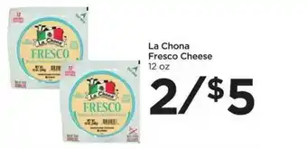 Food 4 Less La Chona Fresco Cheese offer