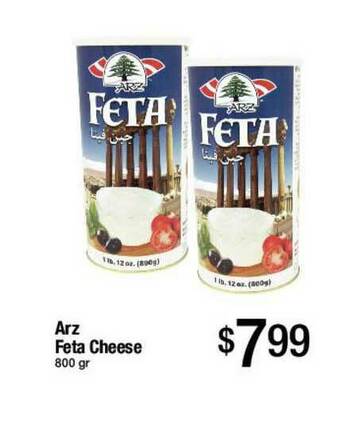 Jons International Arz Feta Cheese offer