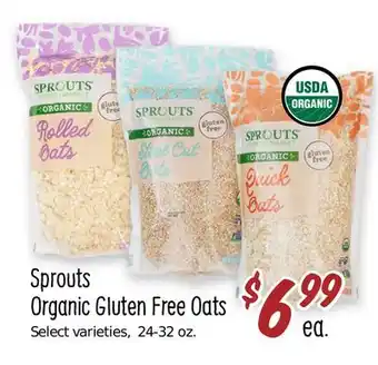 Sprouts Farmers Market Sprouts organic gluten free oats offer