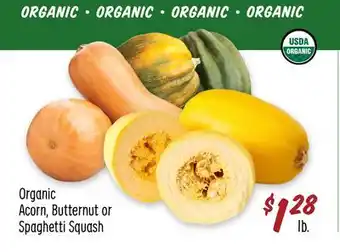 Sprouts Farmers Market Organic acorn, butternut or spaghetti squash offer