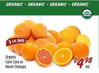 Sprouts Farmers Market Organic cara cara or navel oranges offer