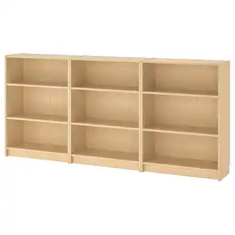 Ikea Billy bookcase, birch veneer, 94 1/2x11x41 3/4 offer