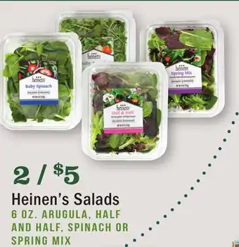 Heinen's salads