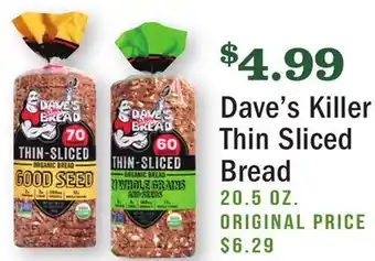 Heinen's Dave's killer thin sliced bread offer
