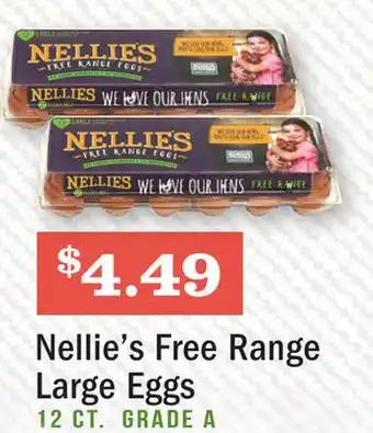 Heinen's Nellie's free range large eggs offer