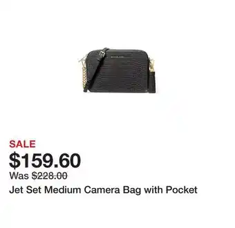 Belk Jet set medium camera bag with pocket offer