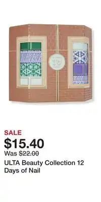Ulta Beauty Ulta beauty collection 12 days of nail offer