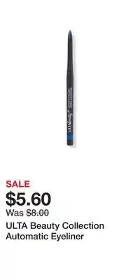 Ulta Beauty Ulta beauty collection automatic eyeliner offer