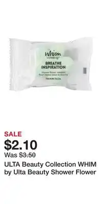 Ulta Beauty Ulta beauty collection whim by ulta beauty shower flower offer