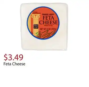 Trader Joe's Feta cheese offer