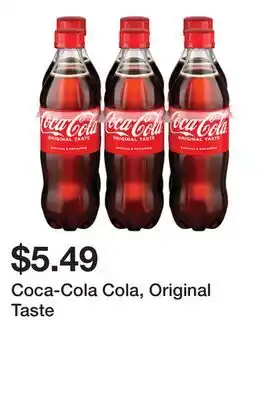 Wegmans Coca-cola cola, original taste offer