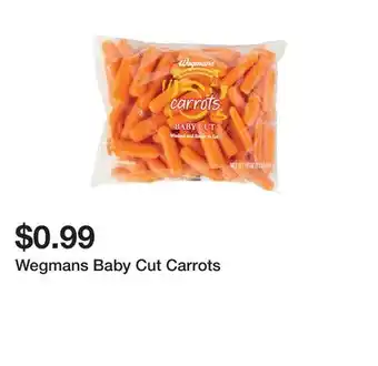 Wegmans Wegmans baby cut carrots offer