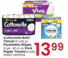 Albertsons Cottonelle Bath Tissue offer