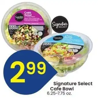 Albertsons Signature Select Cafe Bowl offer