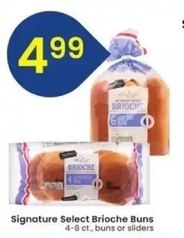 Albertsons Signature Select Brioche Buns offer