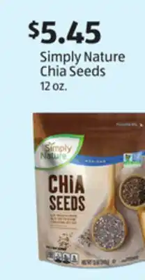 Aldi Simply nature chia seeds offer