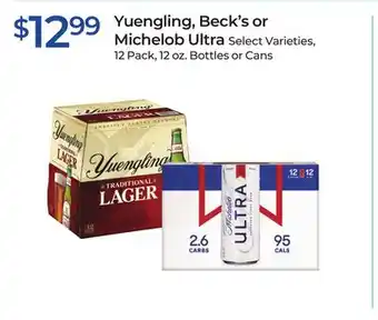 Rite Aid Yuengling, beck's or michelob ultra offer