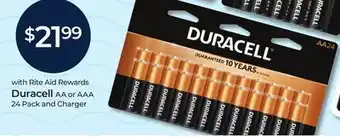 Rite Aid Duracell offer