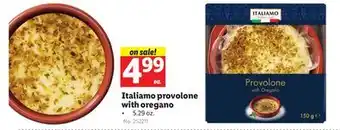 Lidl Italiamo provolone with oregano offer