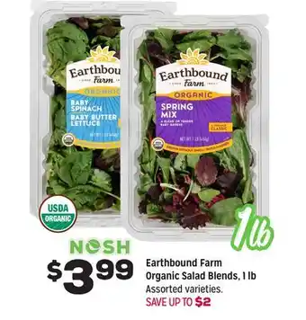 Grocery Outlet Earthbound farm organic salad blends offer