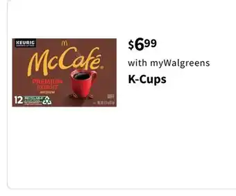Walgreens K-cups offer