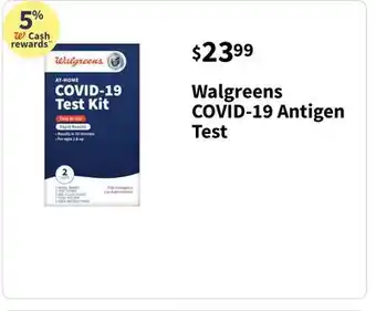 Walgreens Walgreens covid-19 antigen test offer