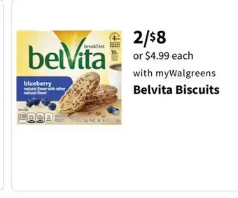 Walgreens Belvita biscuits offer
