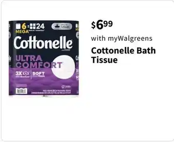 Walgreens Cottonelle bath tissue offer