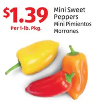 Aldi Mini sweet peppers offer