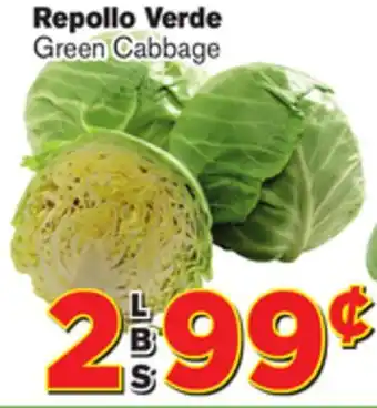El Super Fresh Green cabbage offer