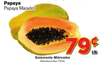 El Super Fresh Papaya maradol offer
