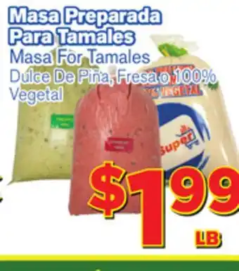 El Super Fresh Masa preparada para tamales offer