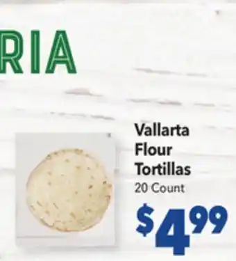 Vallarta Supermarkets Vallarta flour tortillas offer