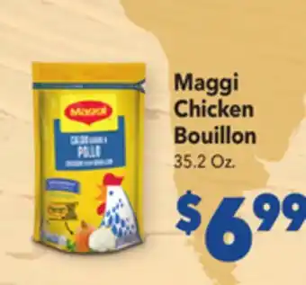 Vallarta Supermarkets Maggi chicken bouillon offer