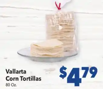 Vallarta Supermarkets Vallarta corn tortillas offer