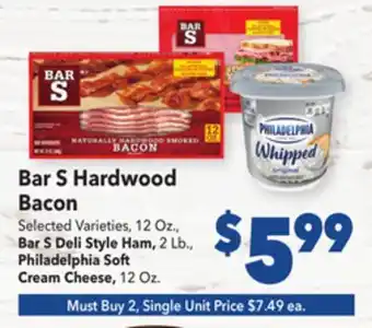 Vallarta Supermarkets Bar s hardwood bacon offer