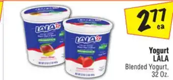 El Super Lala blended yogurt offer