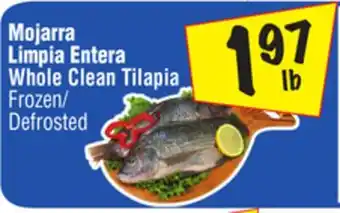 El Super Whole clean tilapia offer
