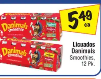 El Super Danimals smoothies offer