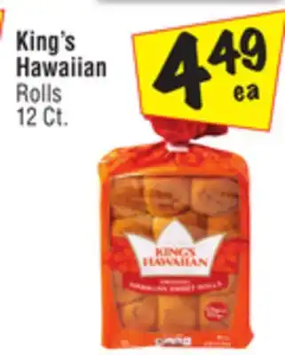 El Super King's hawaiian rolls offer