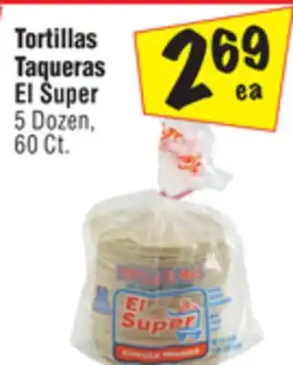 El Super Tortillas offer