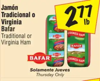 El Super Traditional or virginia ham offer