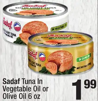 Super King Markets Sadaf tuna in vegetable oil or olive oil offer